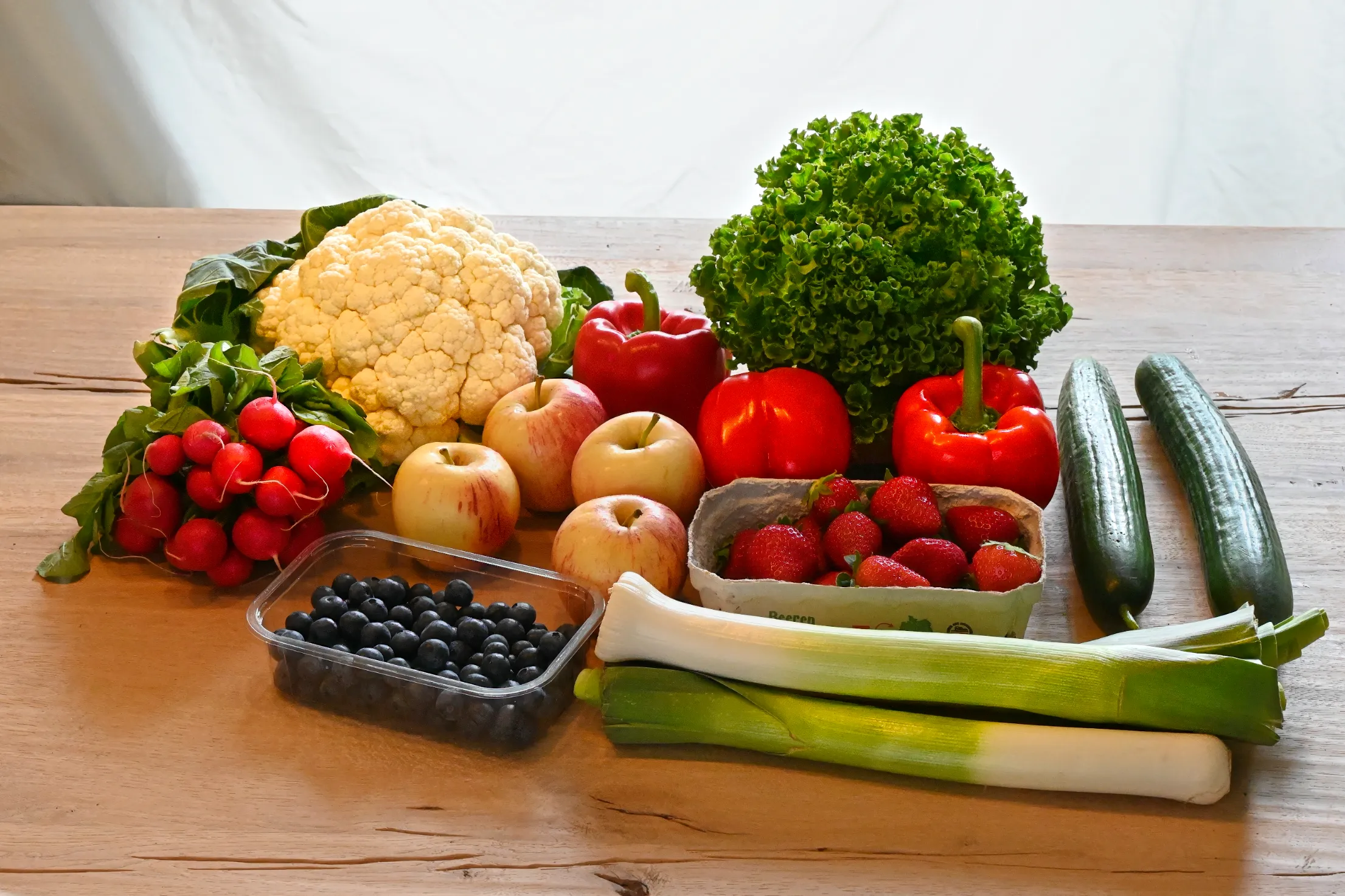 Groenten en fruit box